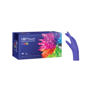 Soft Touch Vivid Γάντια Νιτριλίου - Μωβ