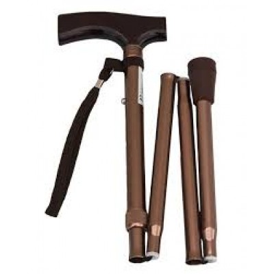 Μπαστούνι Αλουμινίου Πτυσσόμενο Μπρονζέ