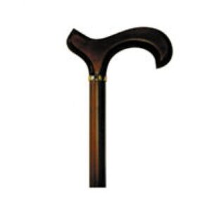 Μπαστούνι Με Derby Λαβή Καφέ